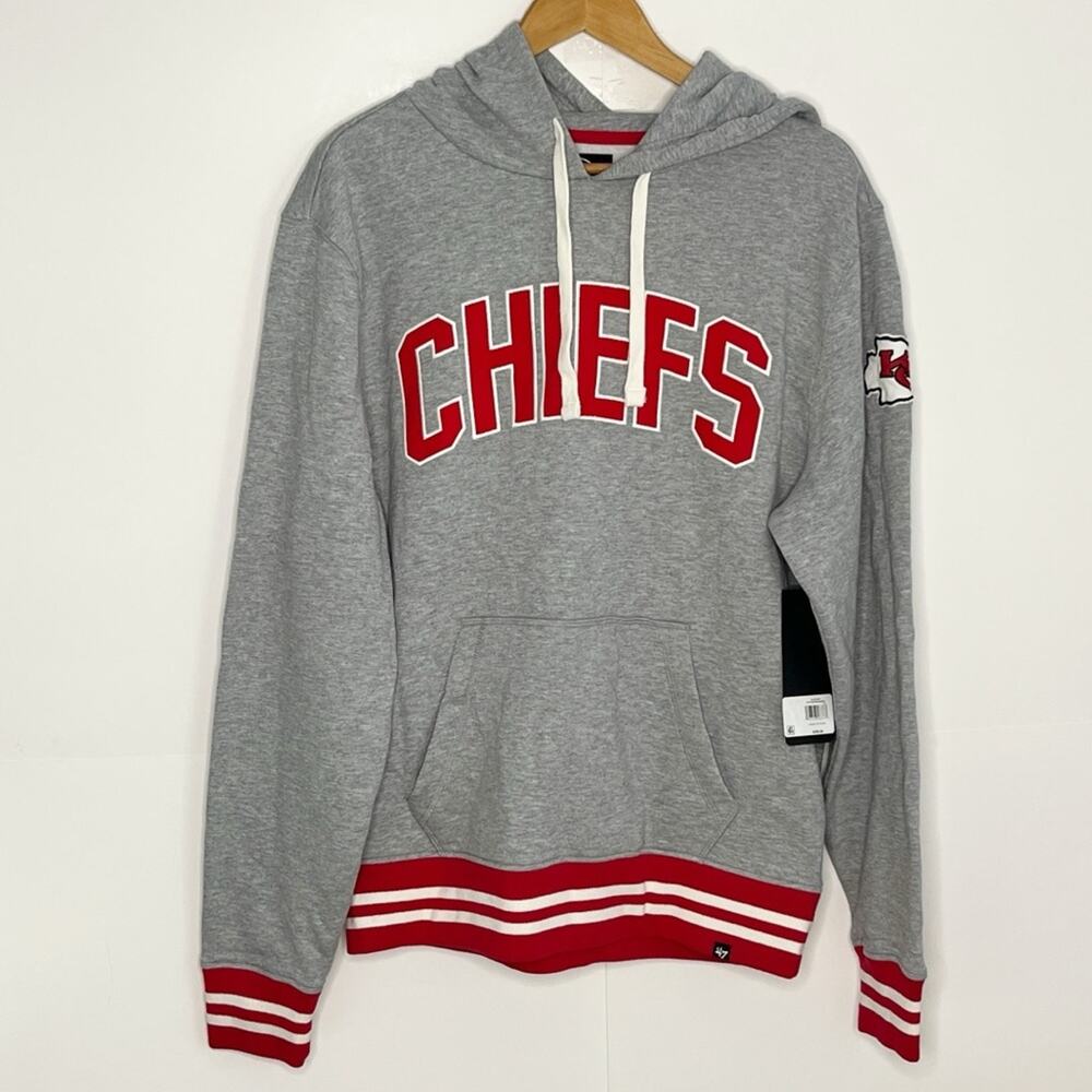 '47 Brand Mens Kansas City Chiefs Sweatshirt Size Large - Picture 2 of 8